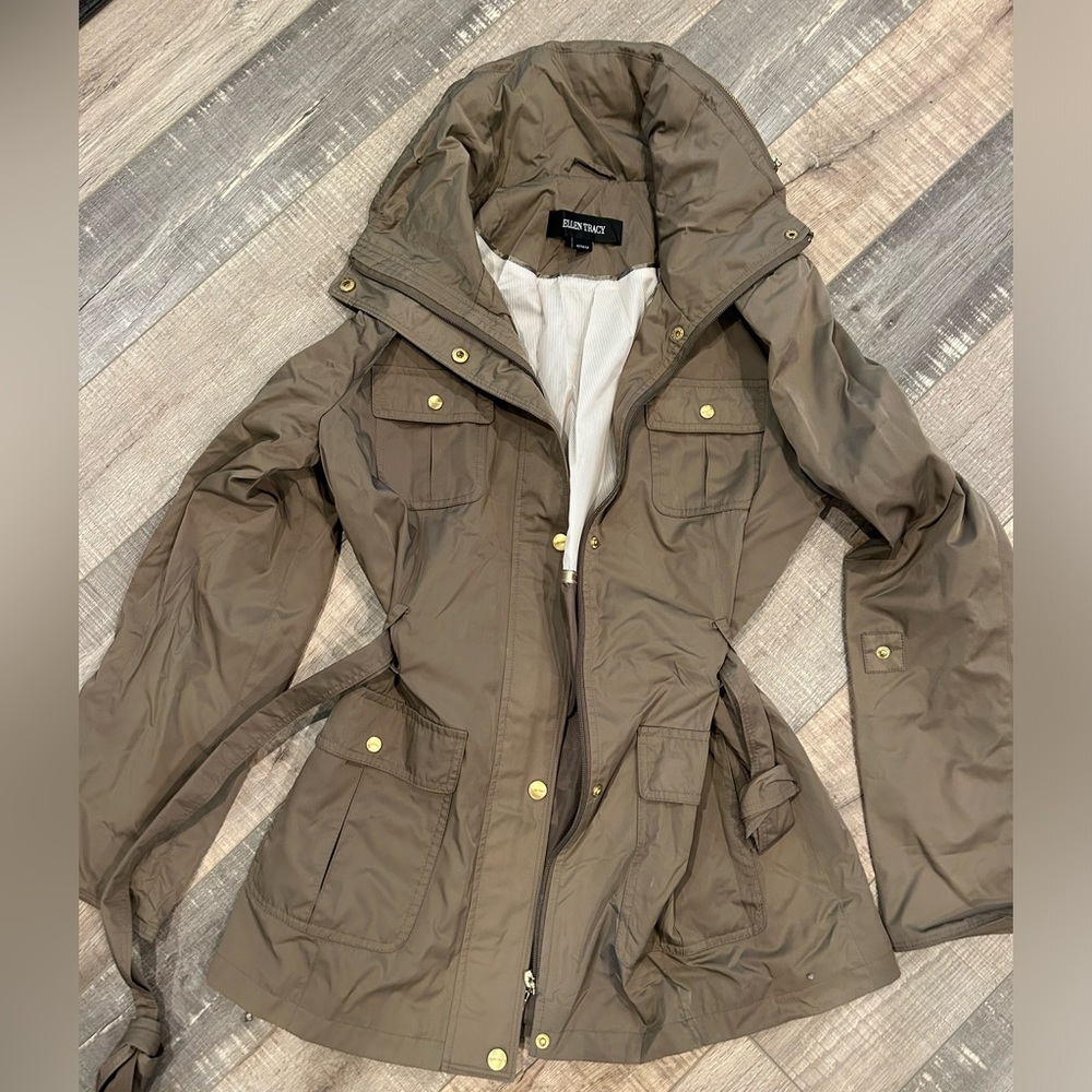 Ellen Tracy Lightweight Utility Jacket - image 1